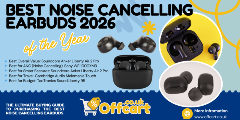 Best Noise Cancelling Earbuds Under £100 UK
